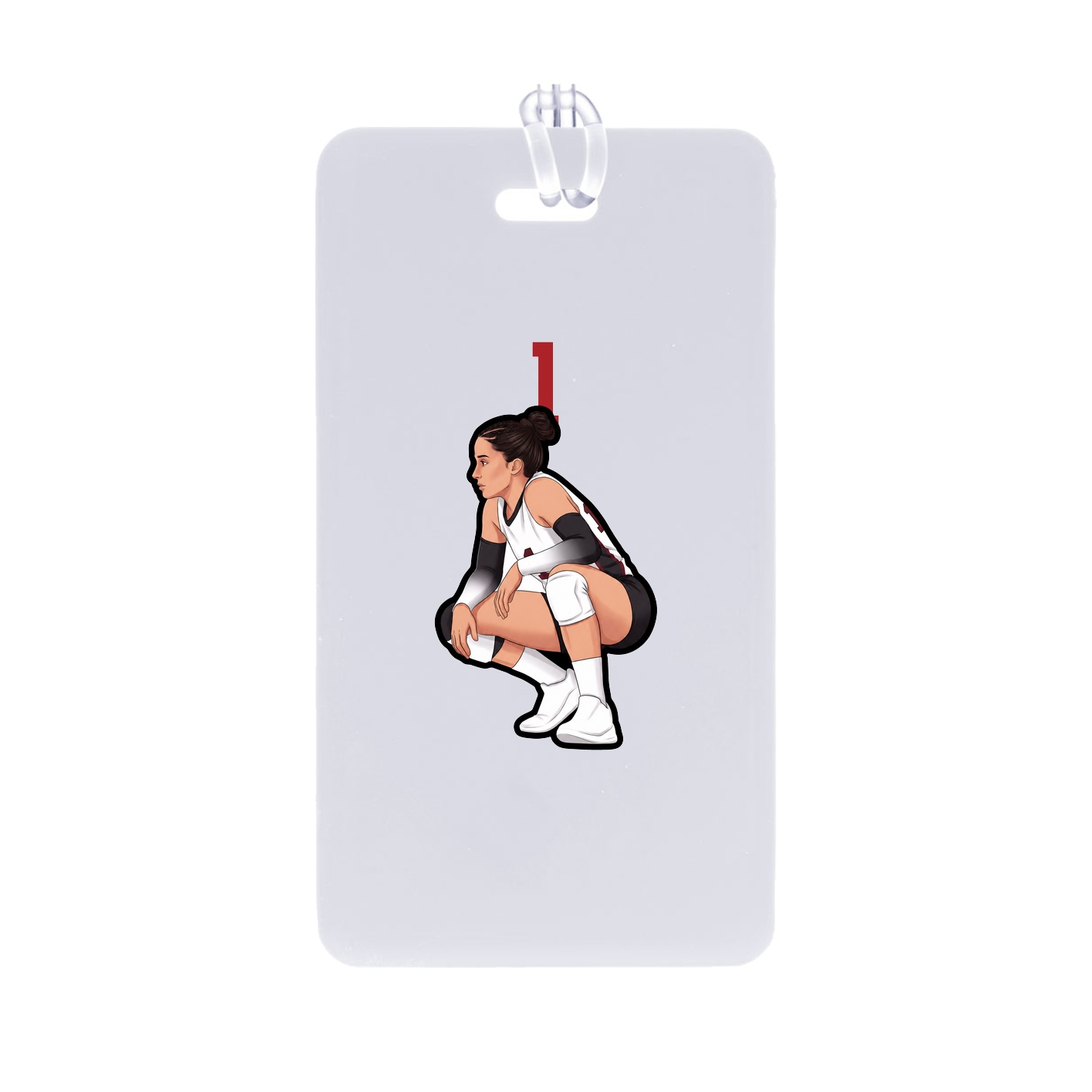 Bag Tag — Number Top in Classic