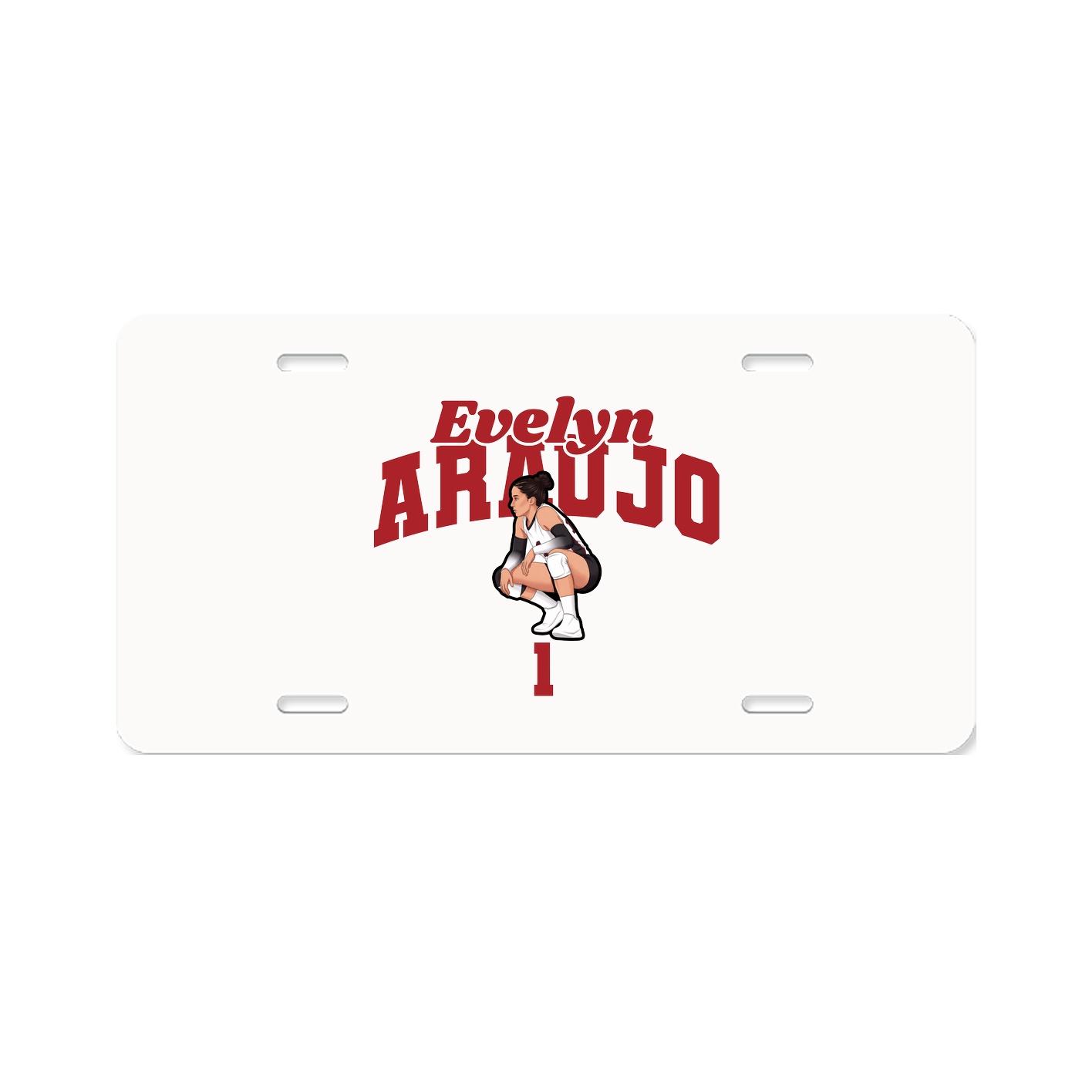 License Plate — Signature Arch in Classic