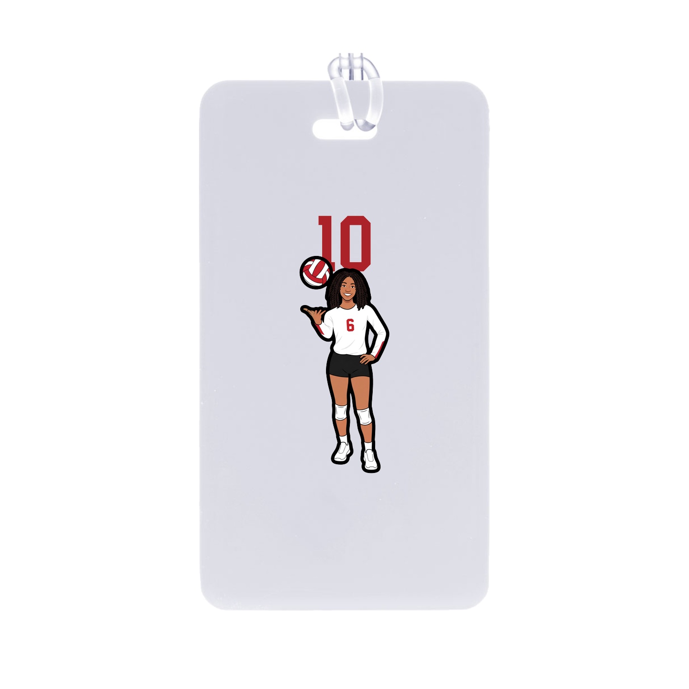 Bag Tag — Number Top in Classic
