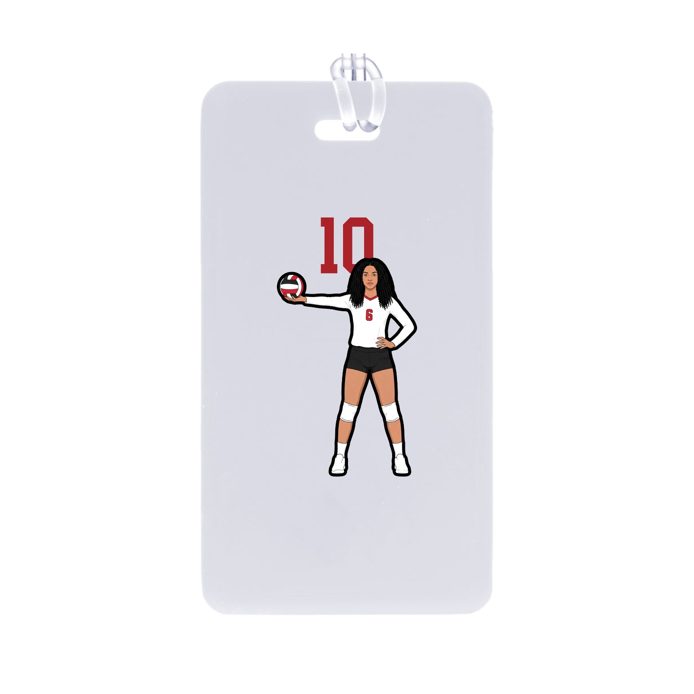 Bag Tag — Number Top in Classic