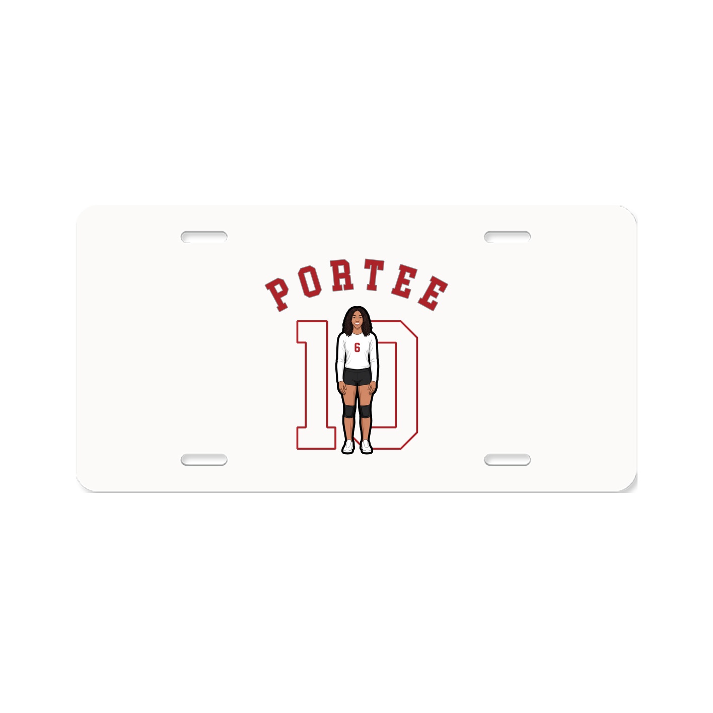 License Plate — Shirsey Arch in Classic