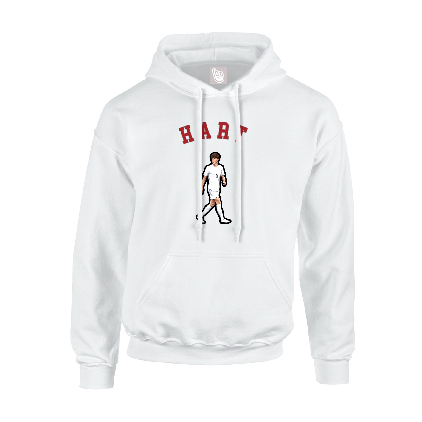 Hoodie — Shirsey Arch in White