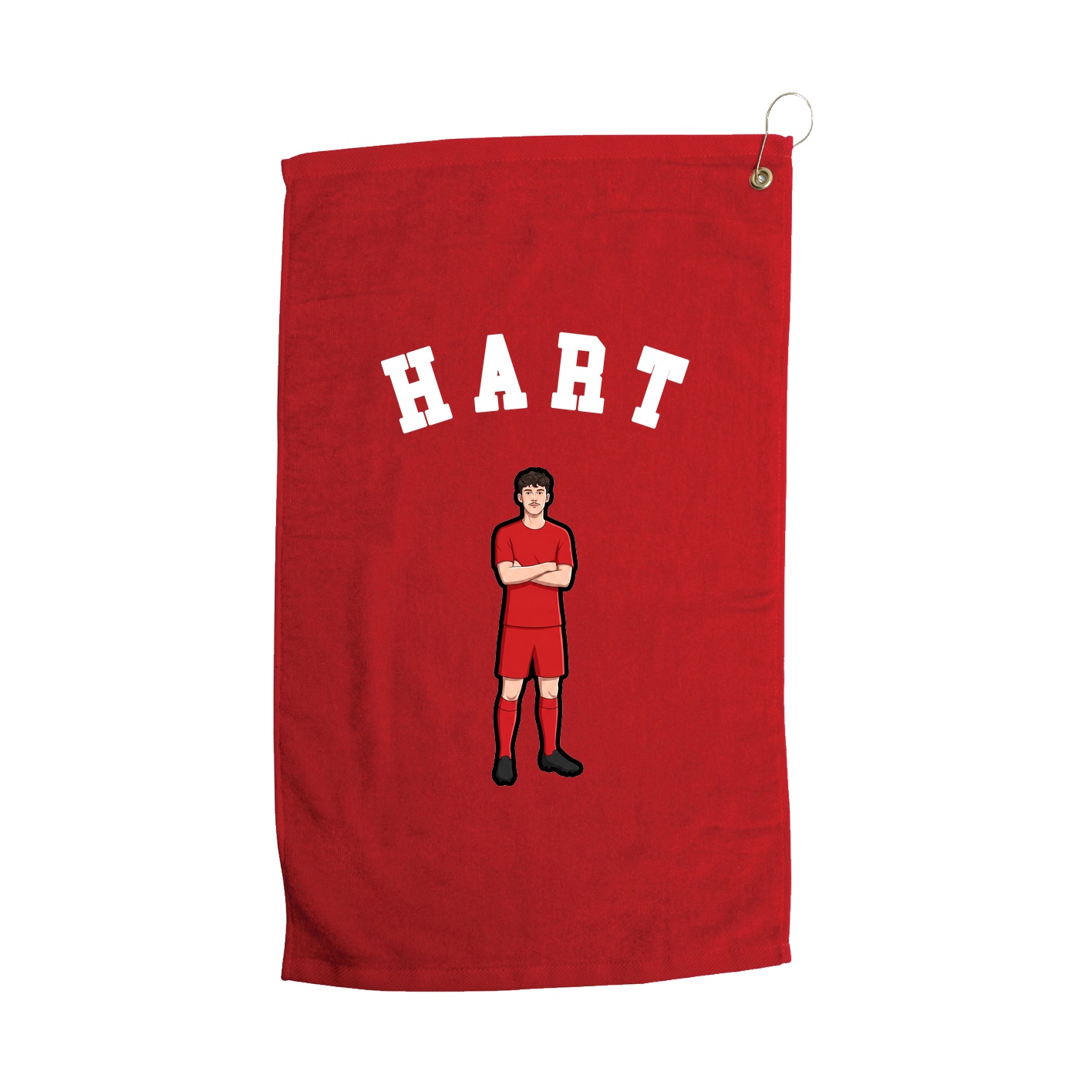 Golf Towel — Shirsey Arch in Red