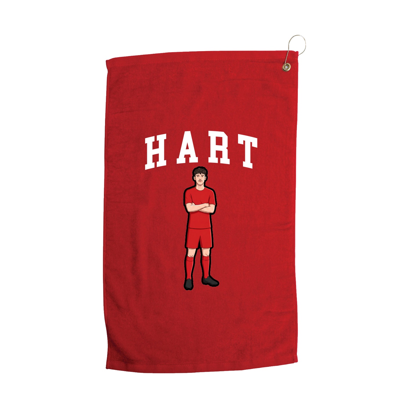 Golf Towel — Shirsey in Red