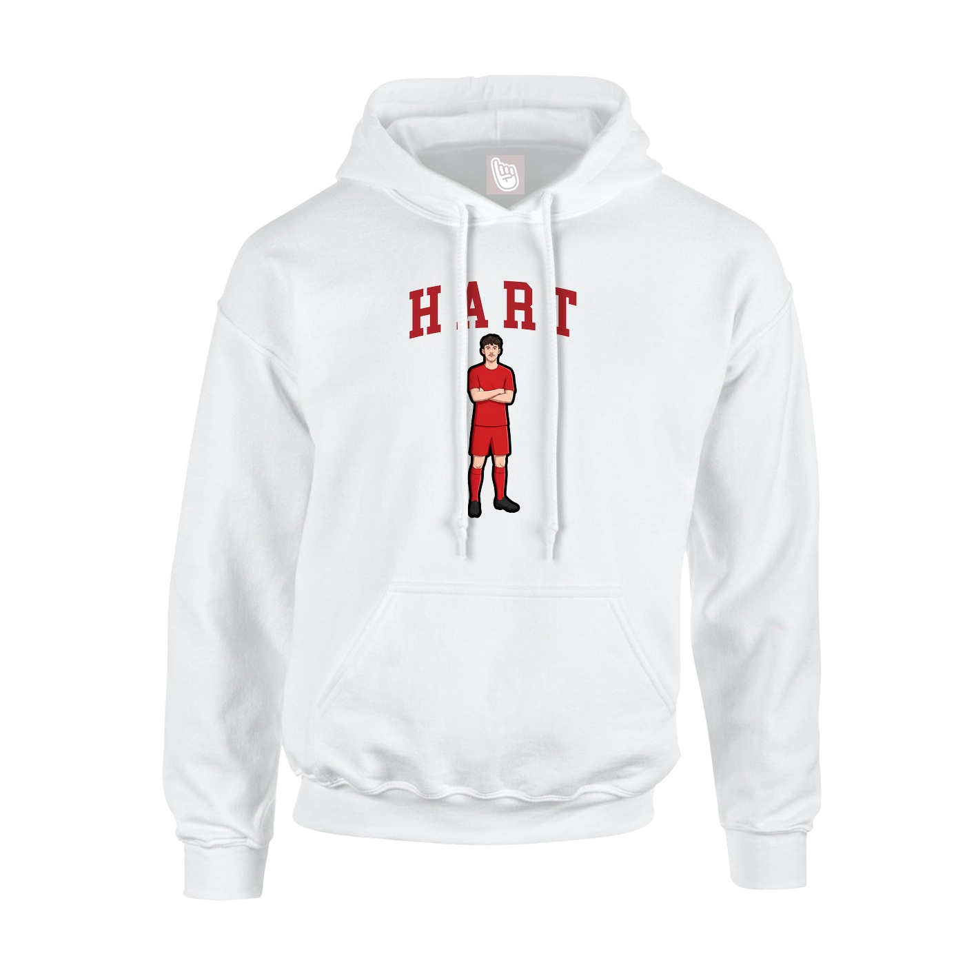 Hoodie — Shirsey in White