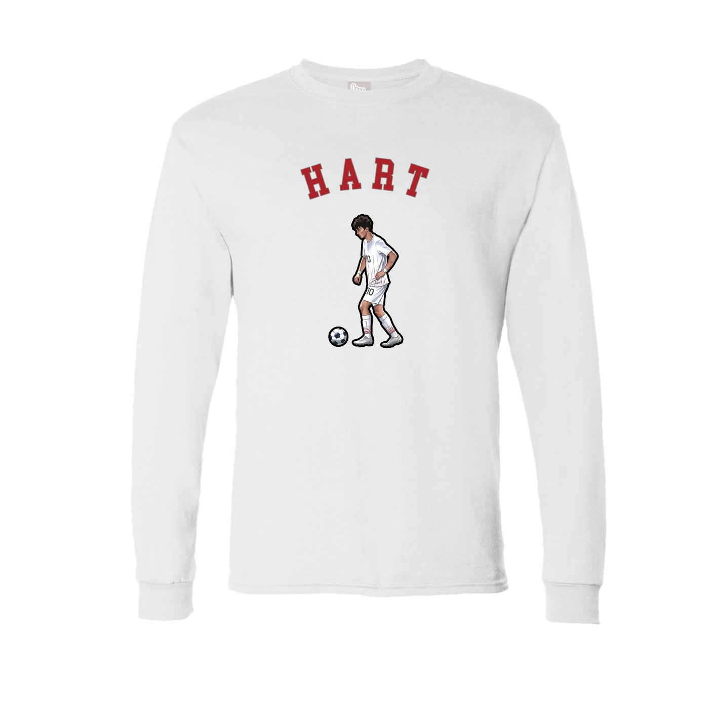 Long Sleeve Tee — Shirsey Arch in White
