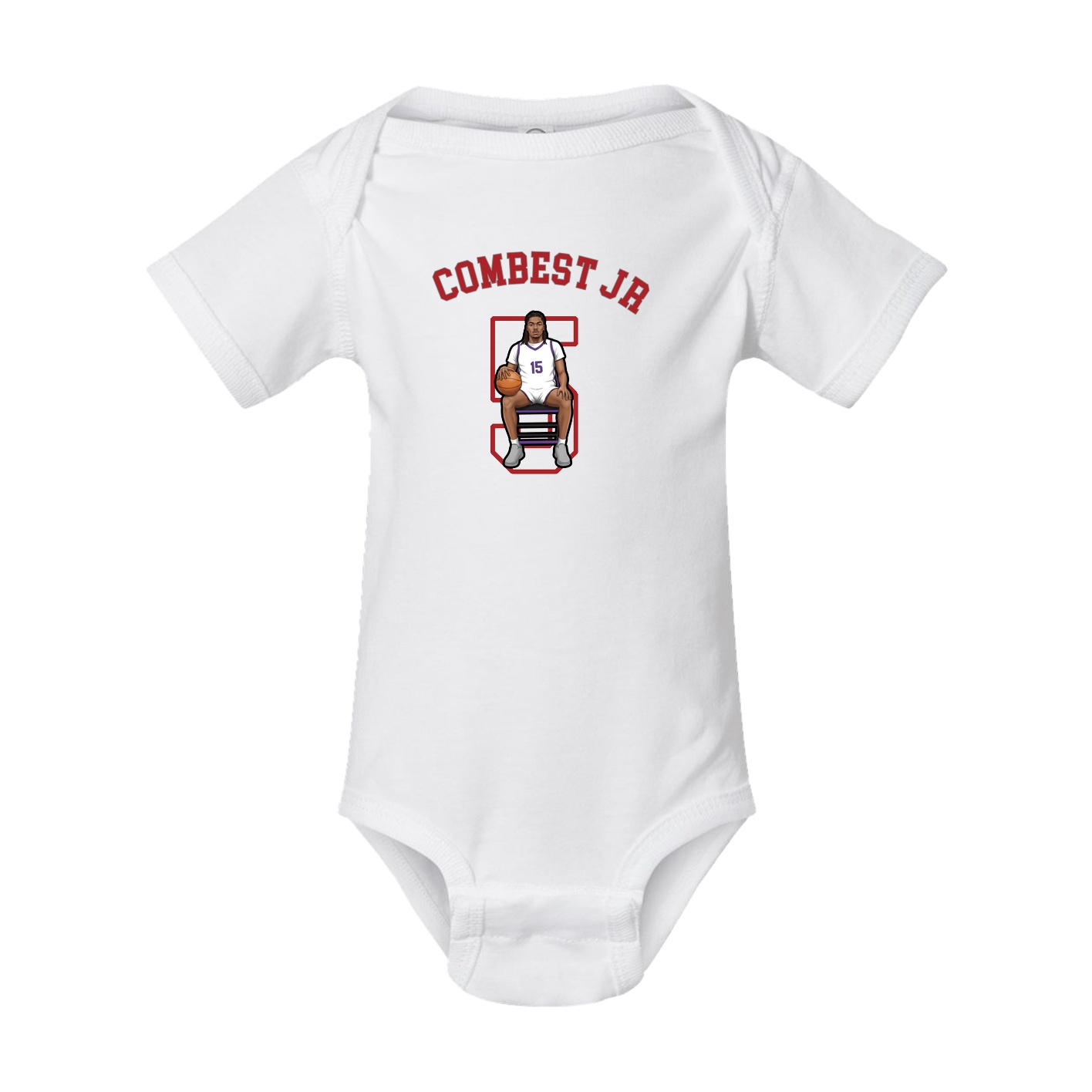 Baby Onesie — Shirsey Arch in White