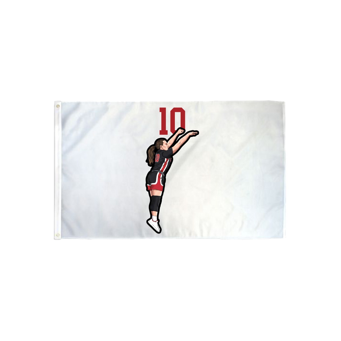 3x5 Flag — Number Top in Classic