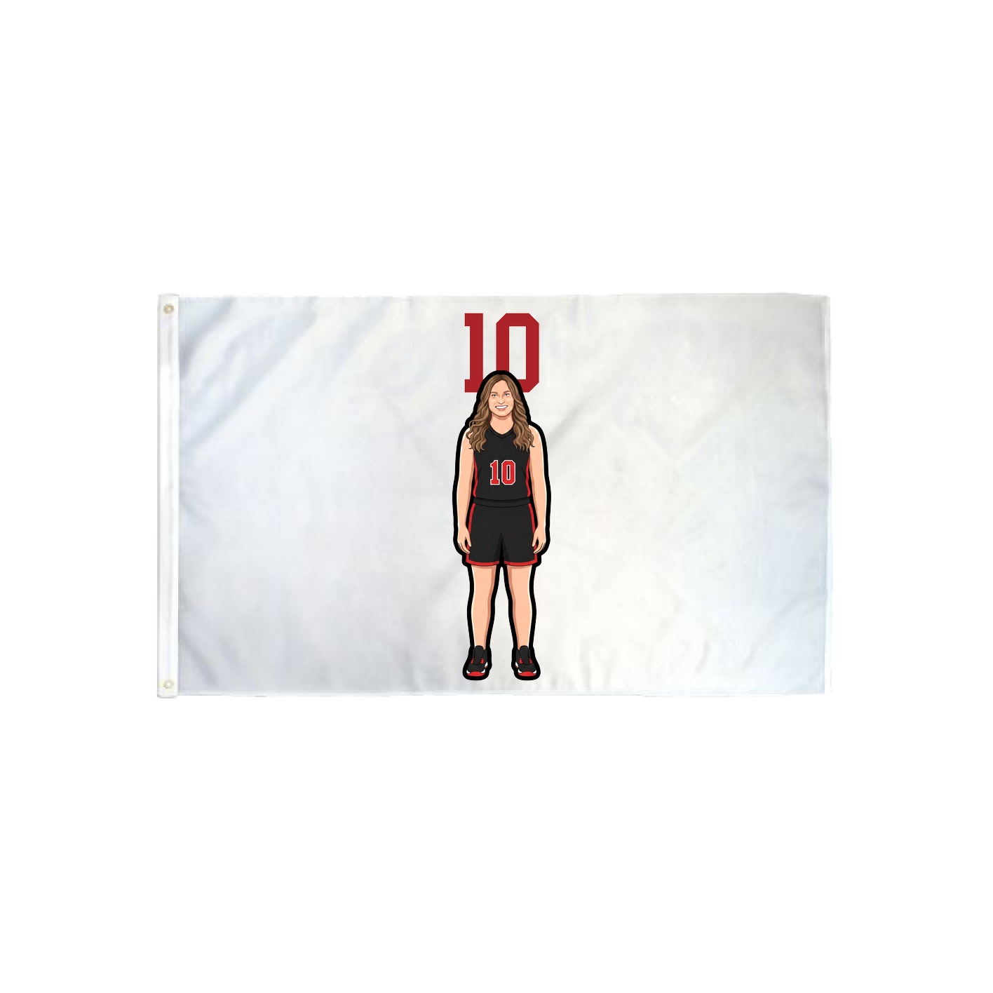 3x5 Flag — Number Top in Classic