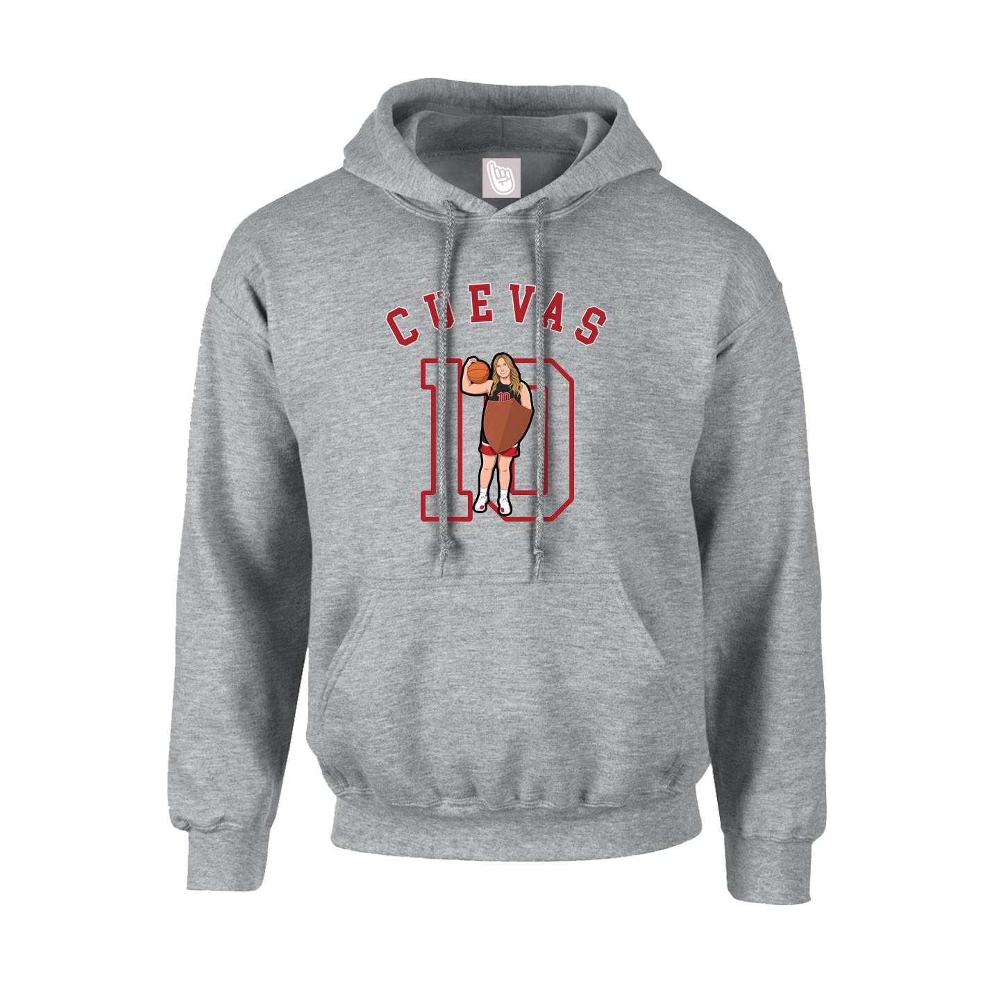 Youth Hoodie — Shirsey Arch in Grey