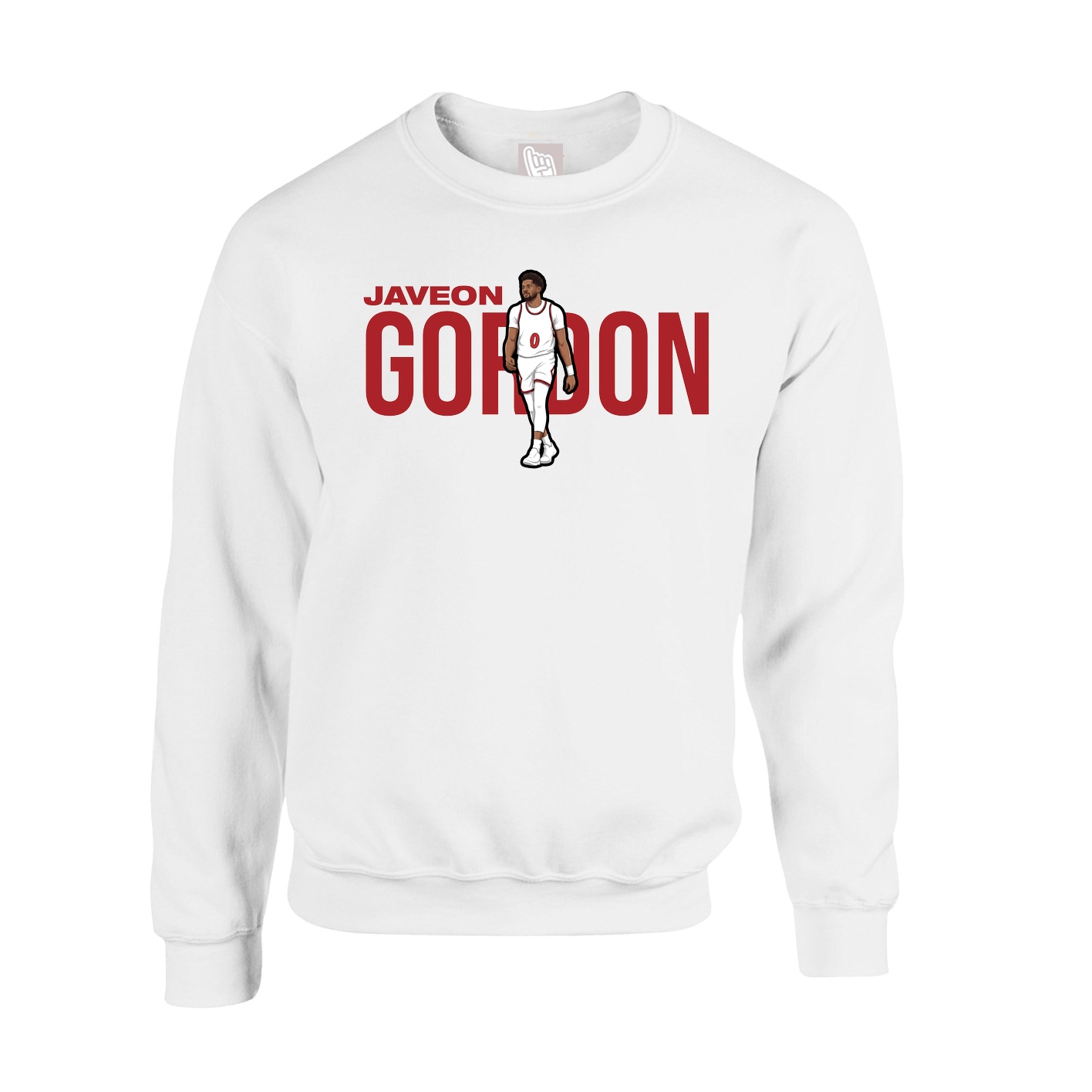 Fleece Crew — Player Name in White