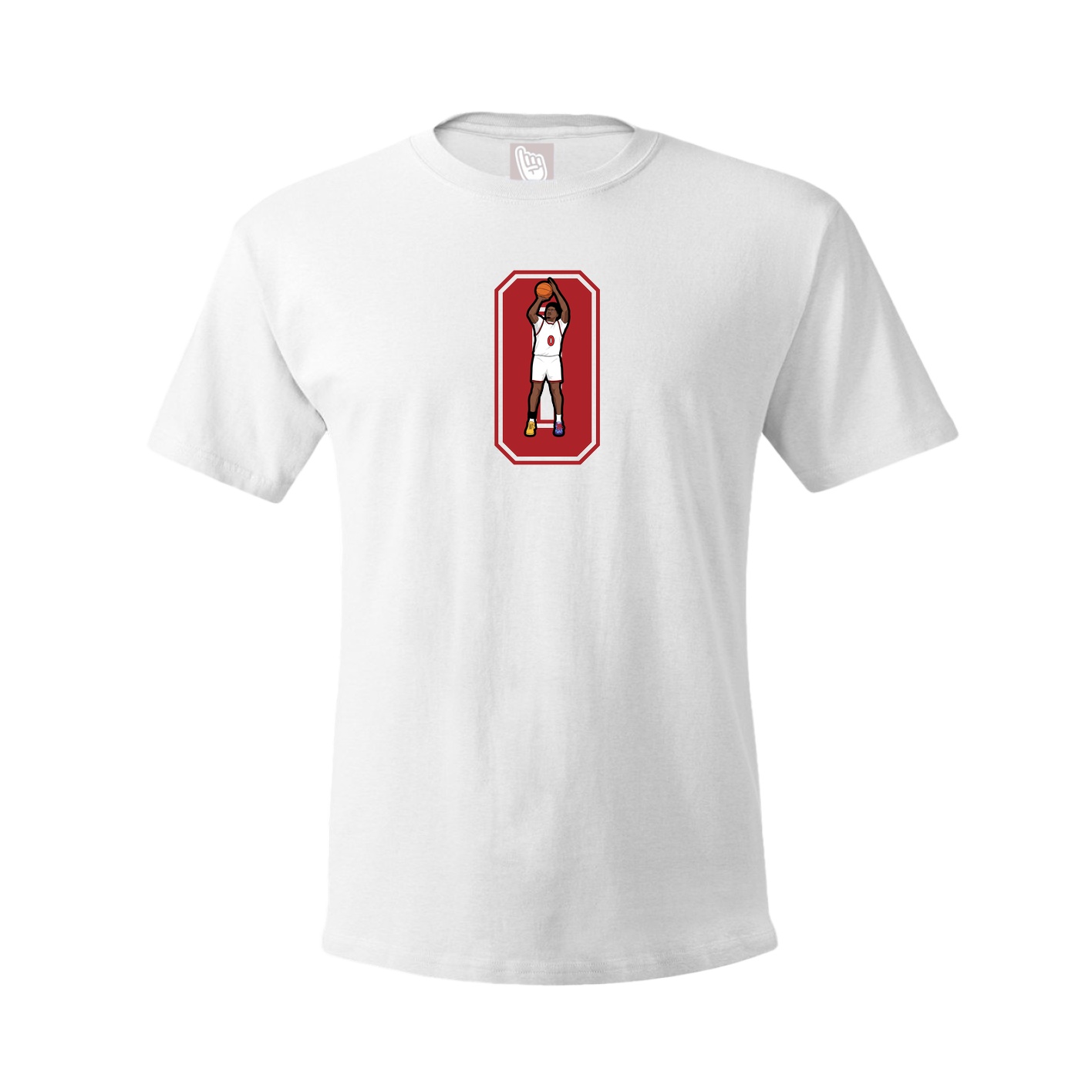 Tee — Number in White