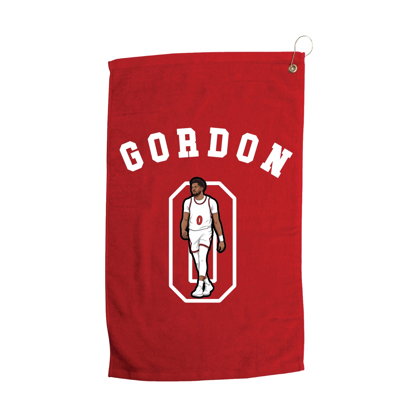 Golf Towel — Shirsey Arch in Red