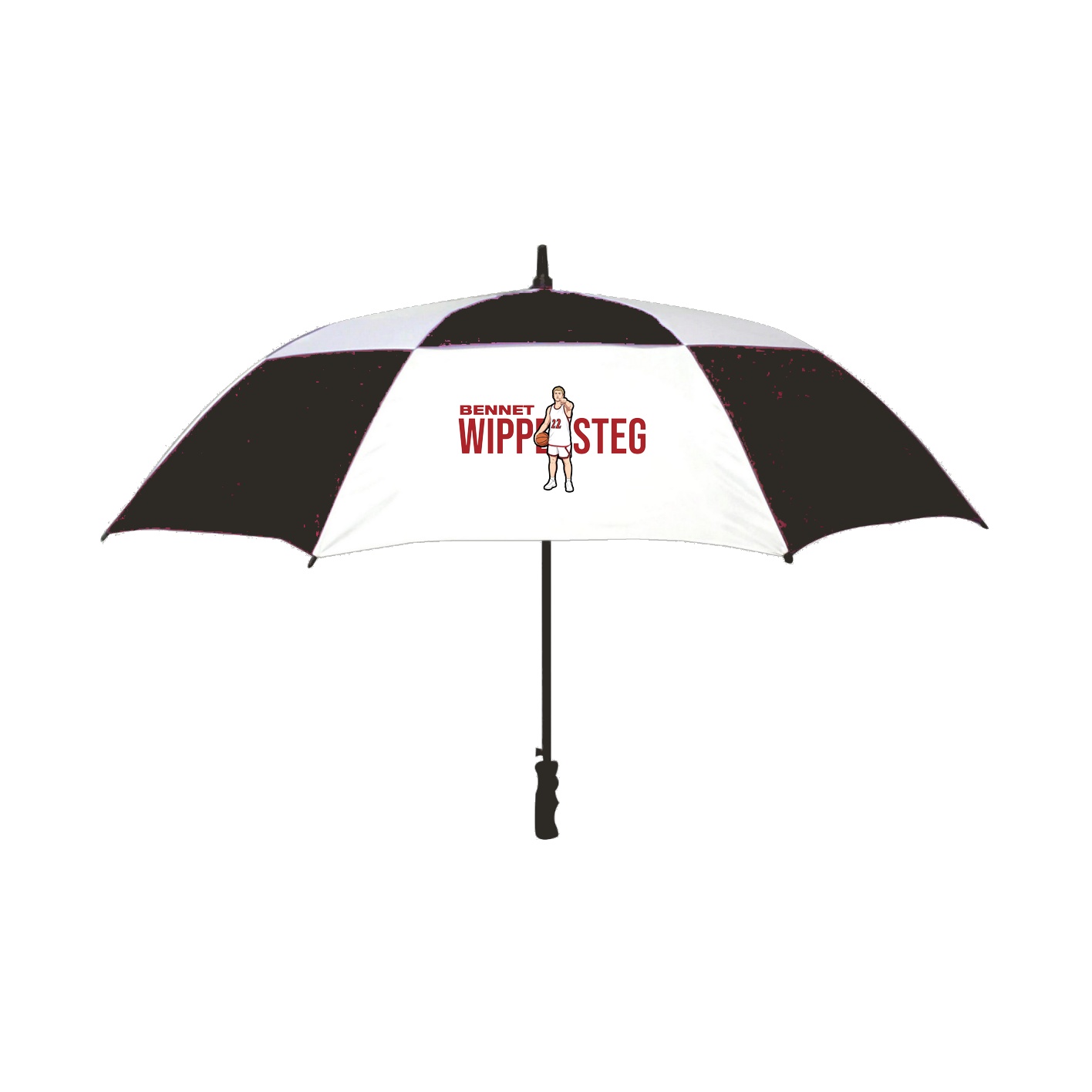 Golf Umbrella — Player Name in Black