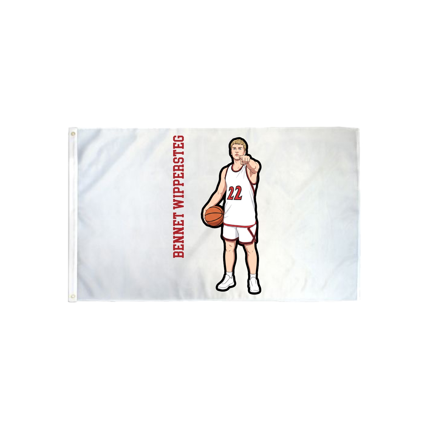 3x5 Flag — Name Vertical in Classic