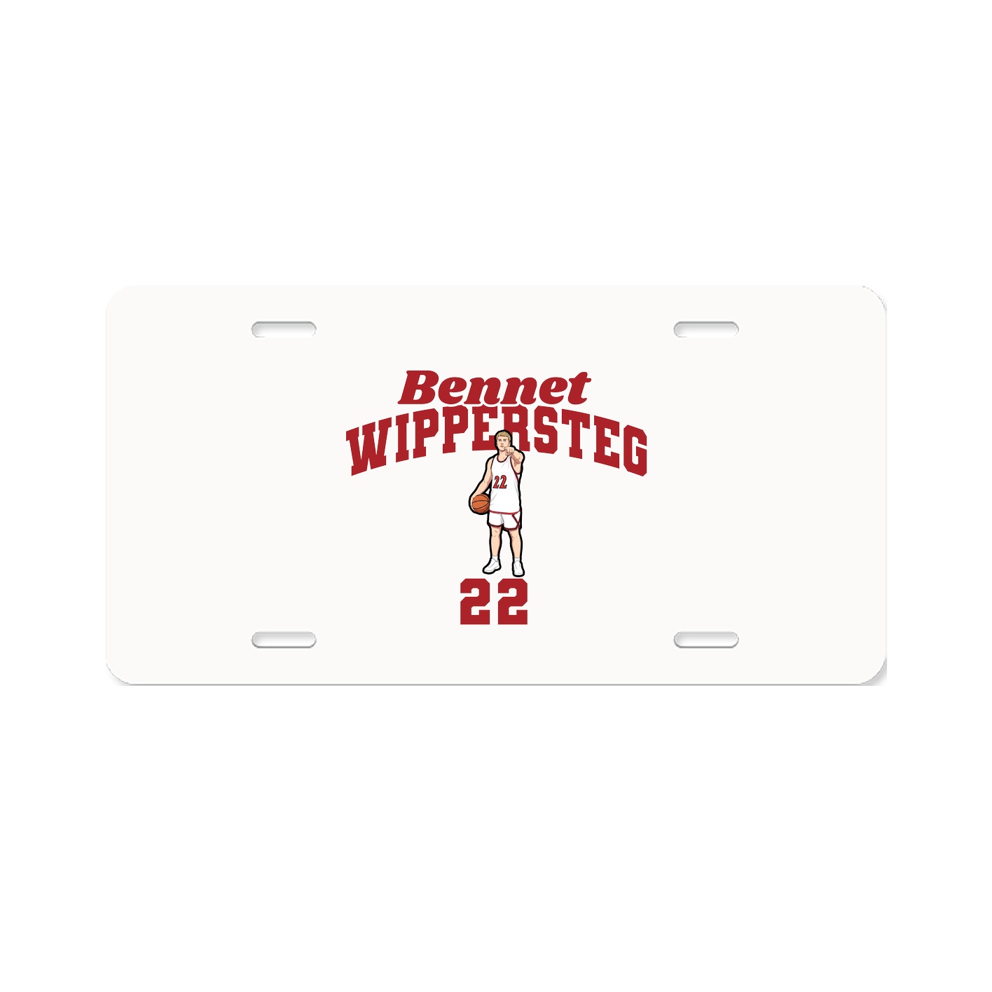 License Plate — Signature Arch in Classic