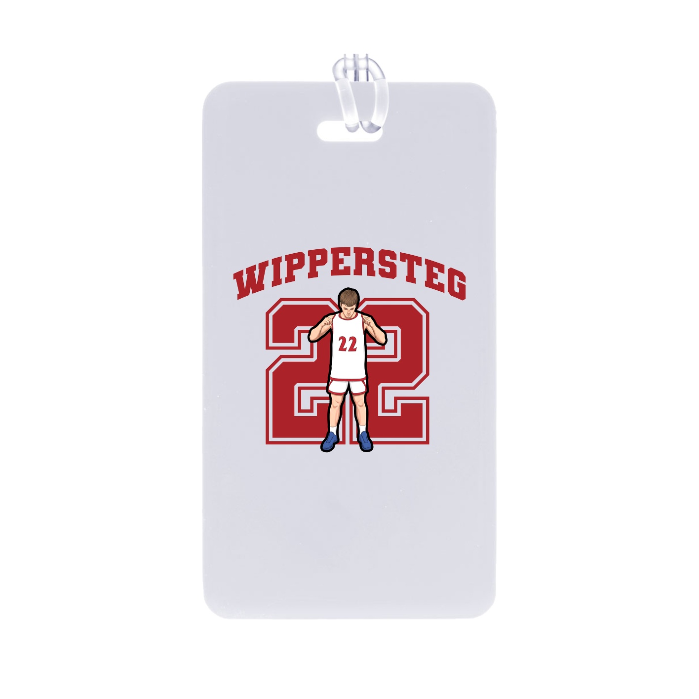 Bag Tag — Number in Classic