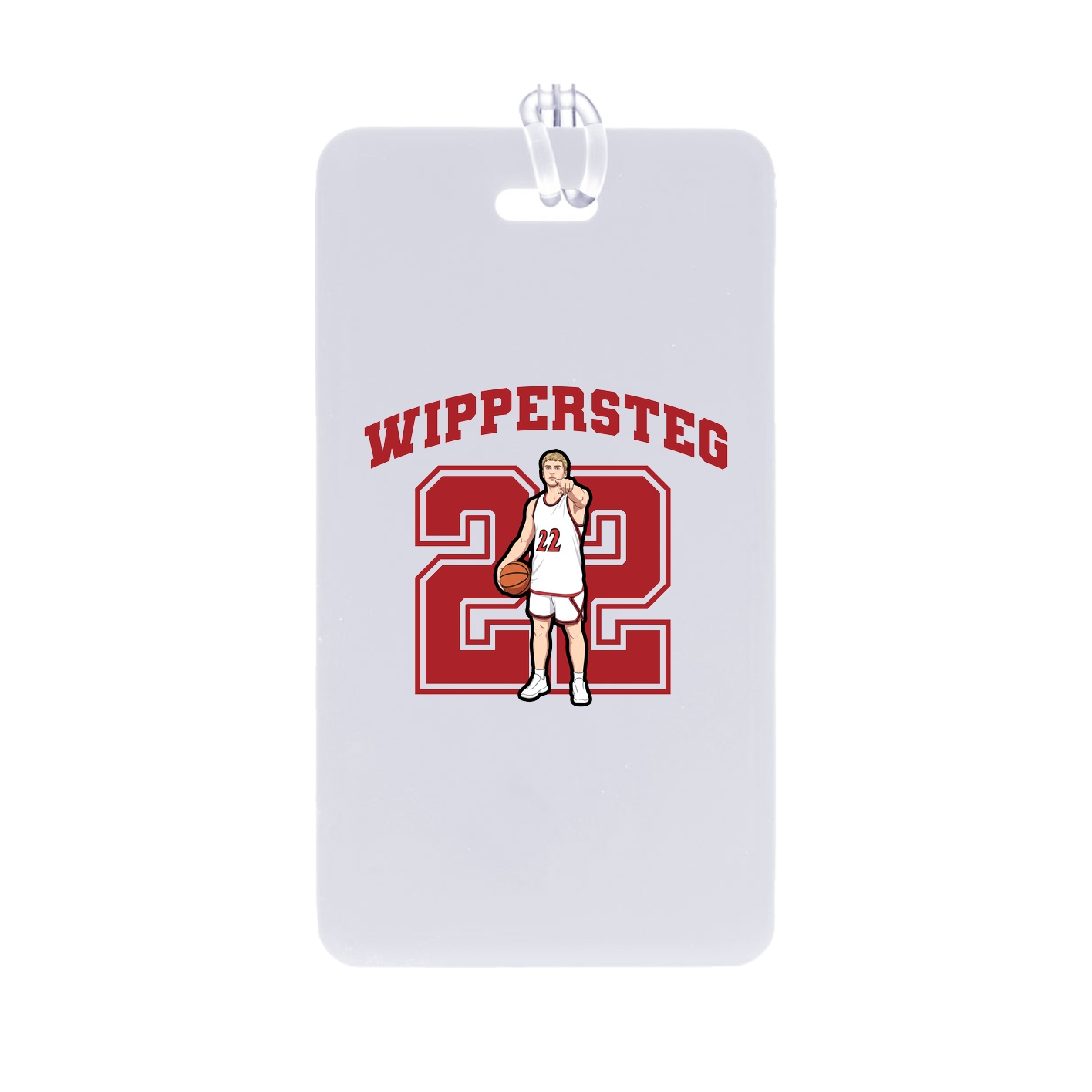 Bag Tag — Number in Classic