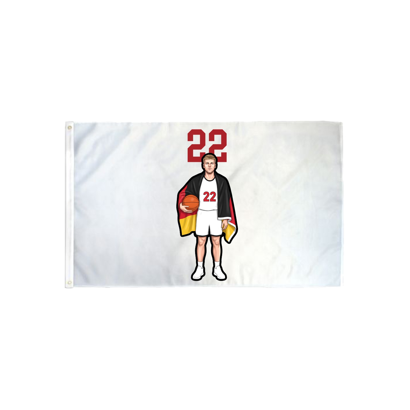 3x5 Flag — Number Top in Classic