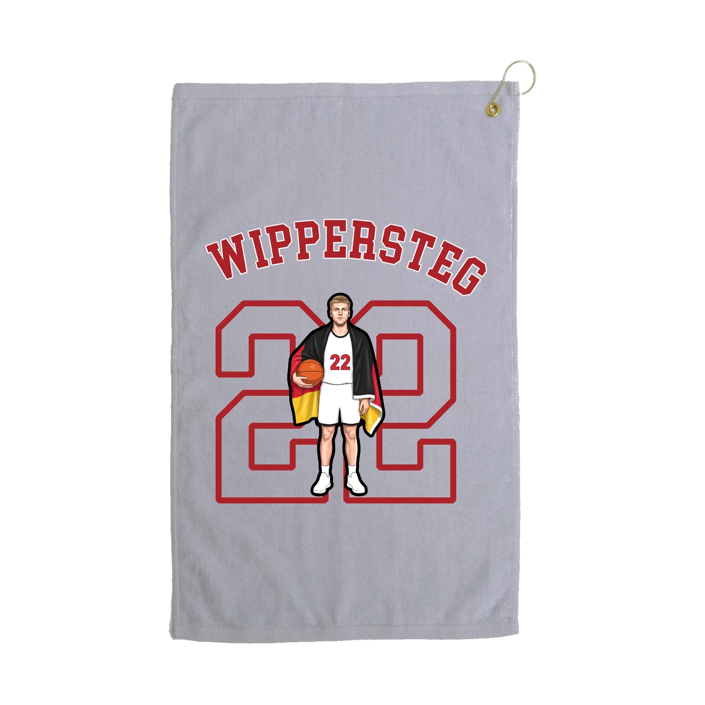 Golf Towel — Shirsey Arch in Grey