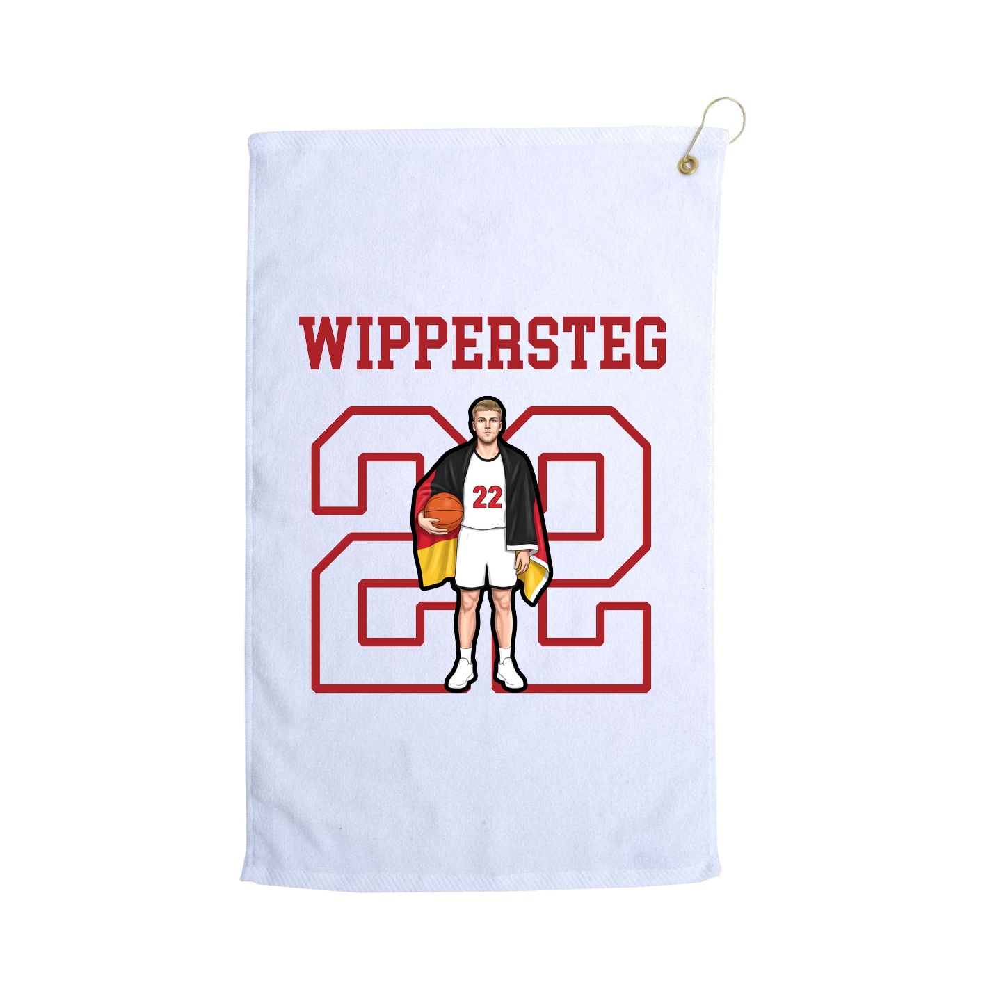 Golf Towel — Shirsey in White