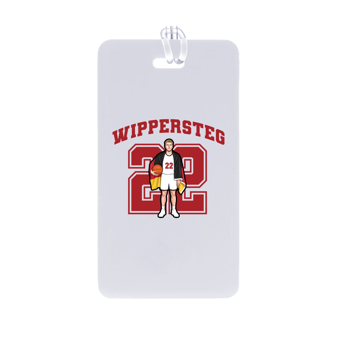 Bag Tag — Number in Classic
