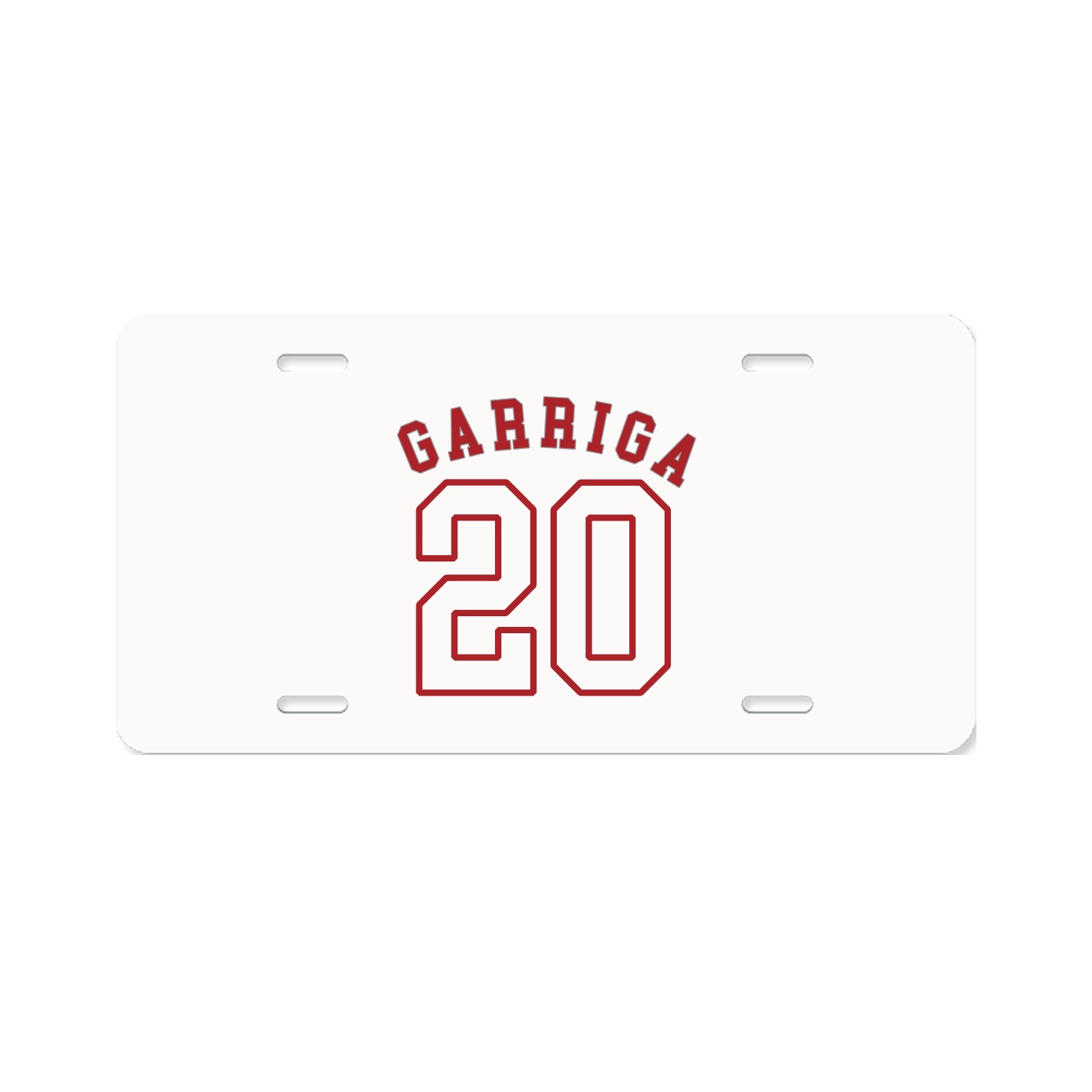 License Plate — Shirsey Arch in Classic
