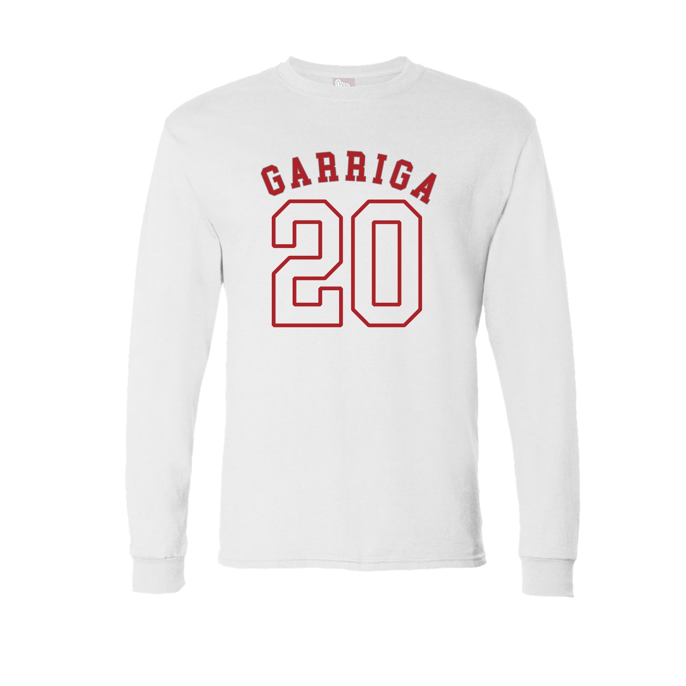 Long Sleeve Tee — Shirsey Arch in White