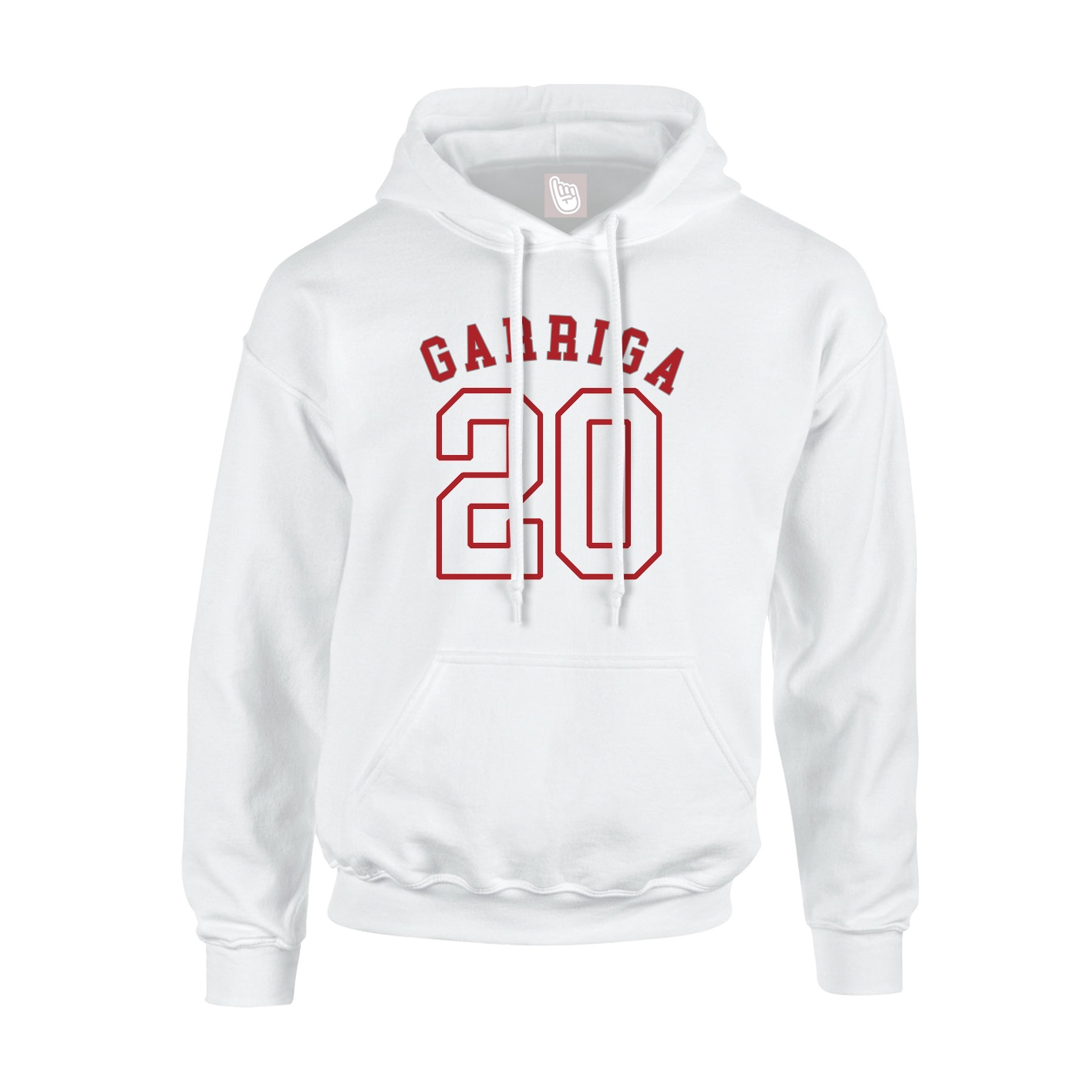 Hoodie — Shirsey Arch in White