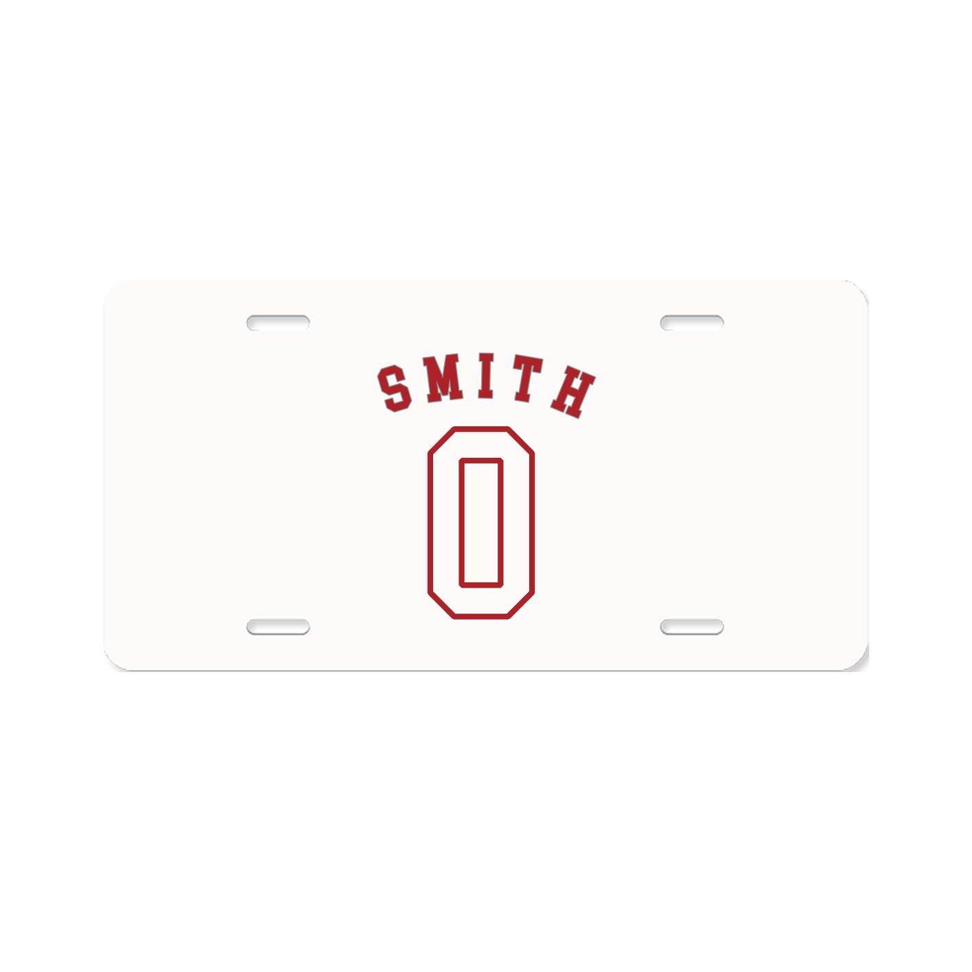 License Plate — Shirsey Arch in Classic