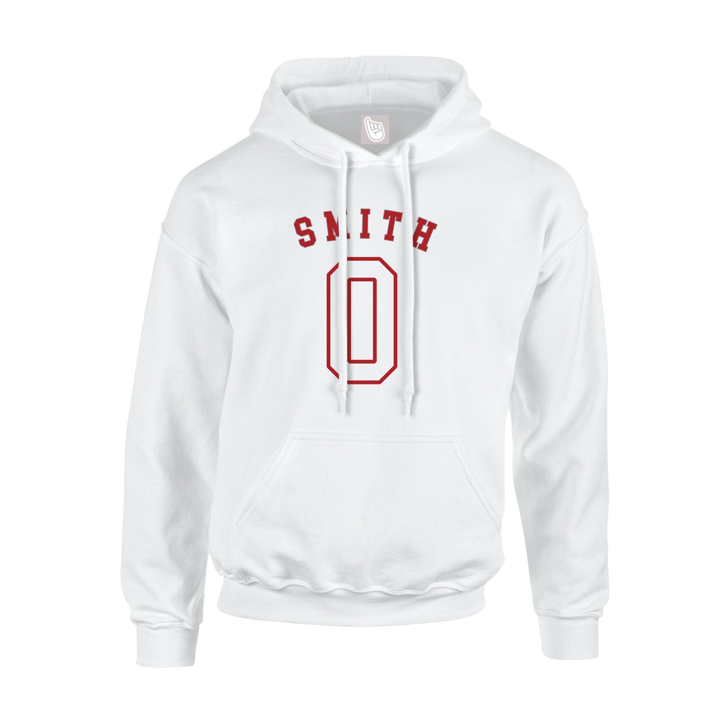 Hoodie — Shirsey Arch in White