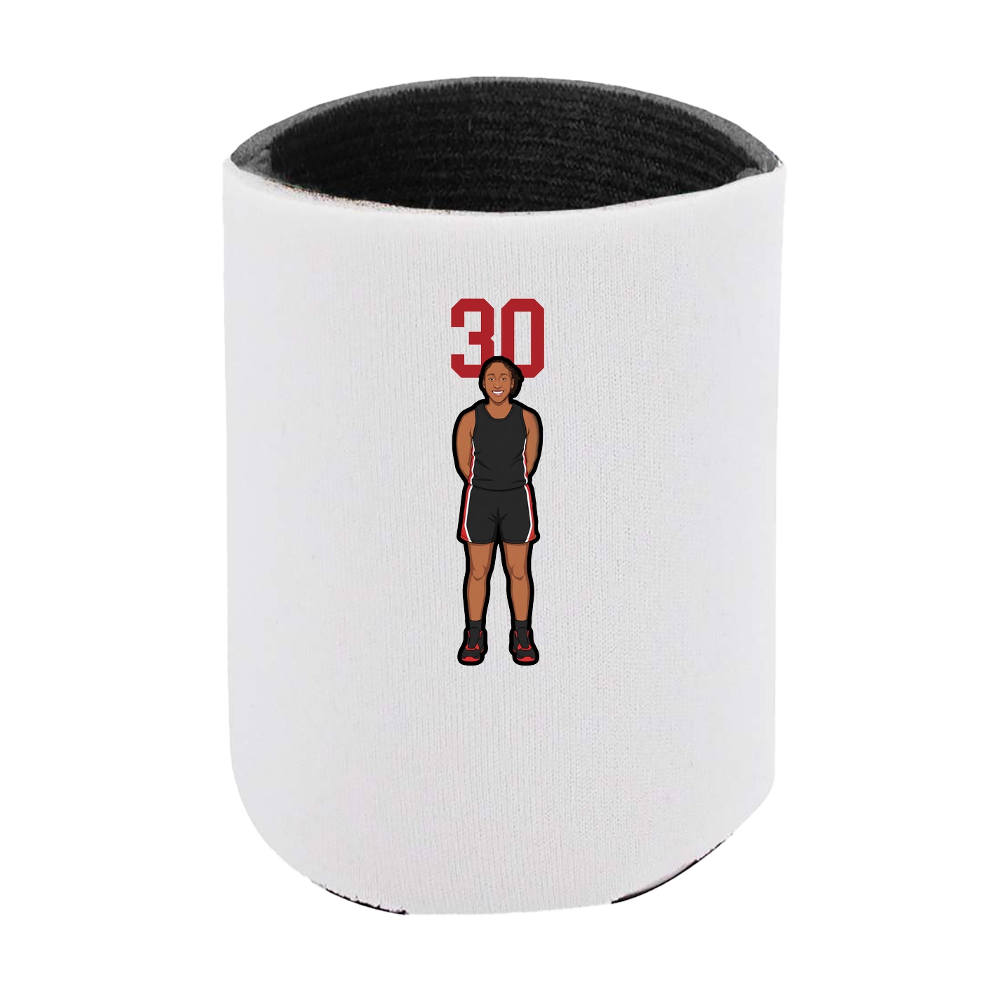 Can Holder — Number Top in White