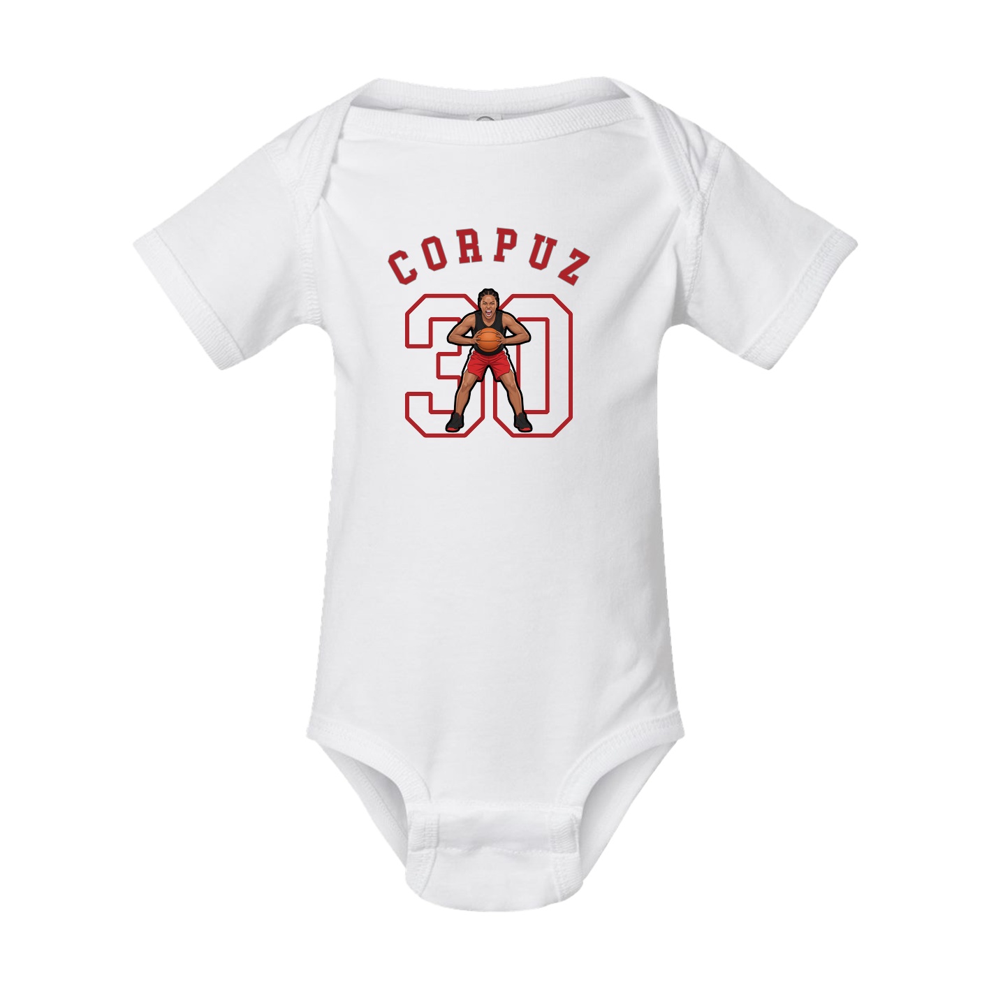 Baby Onesie — Shirsey Arch in White