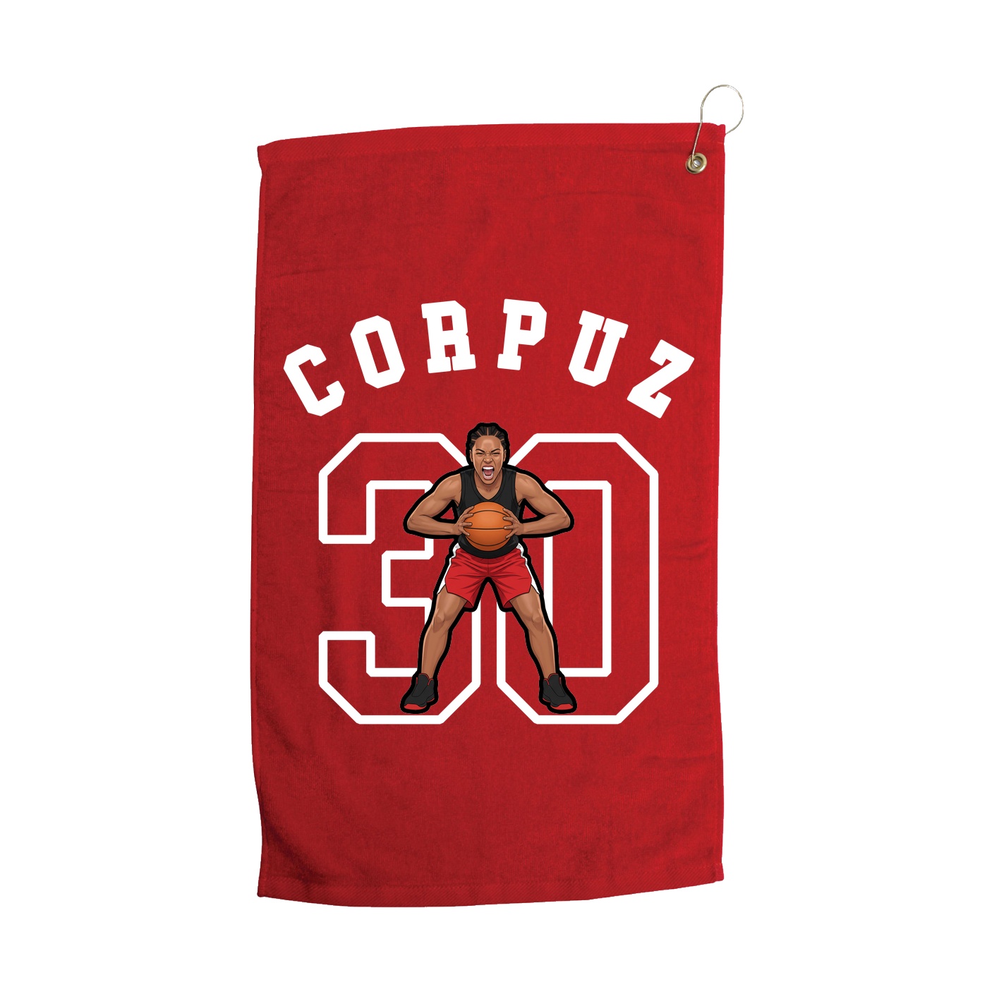 Golf Towel — Shirsey Arch in Red