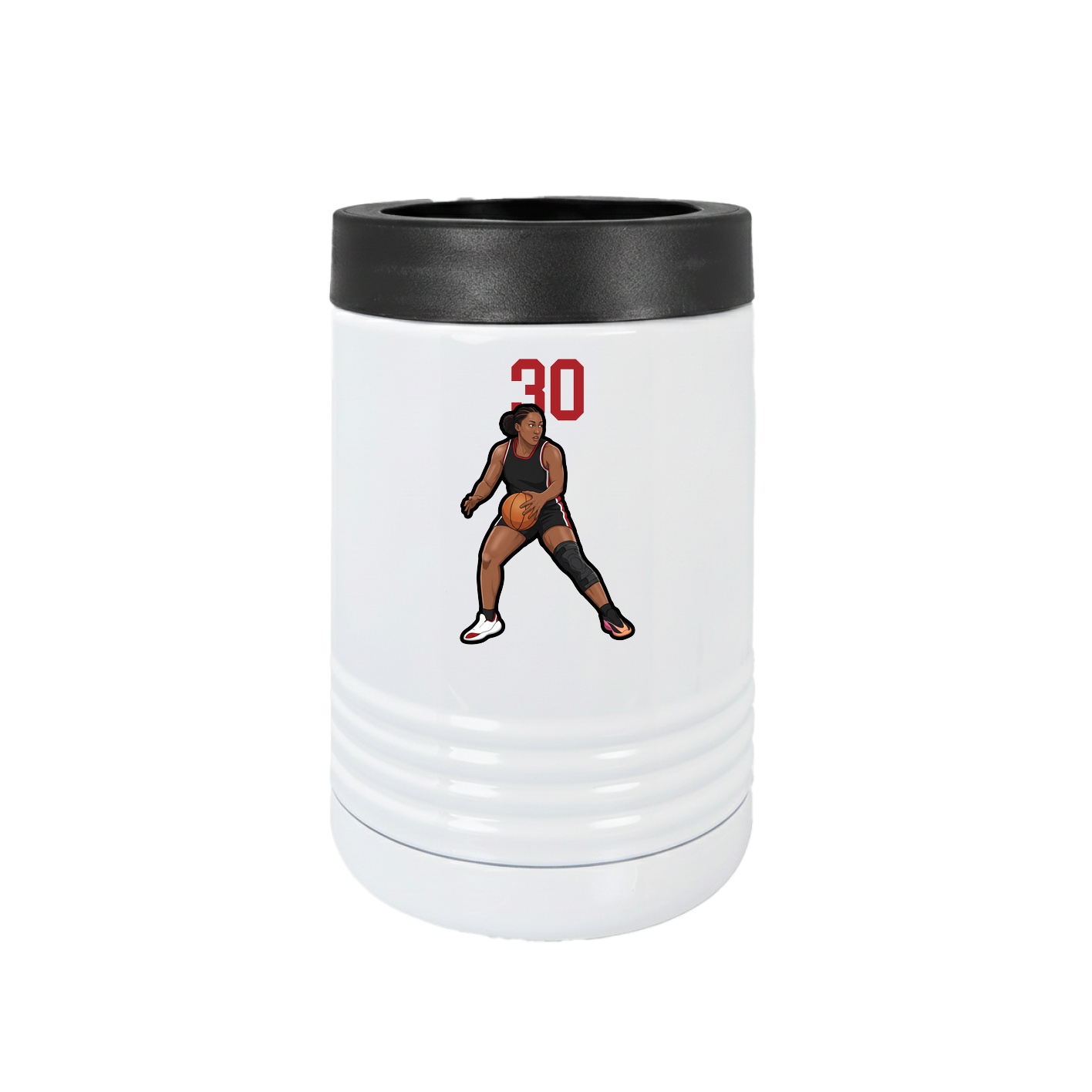 Beverage Holder — Number Top in White
