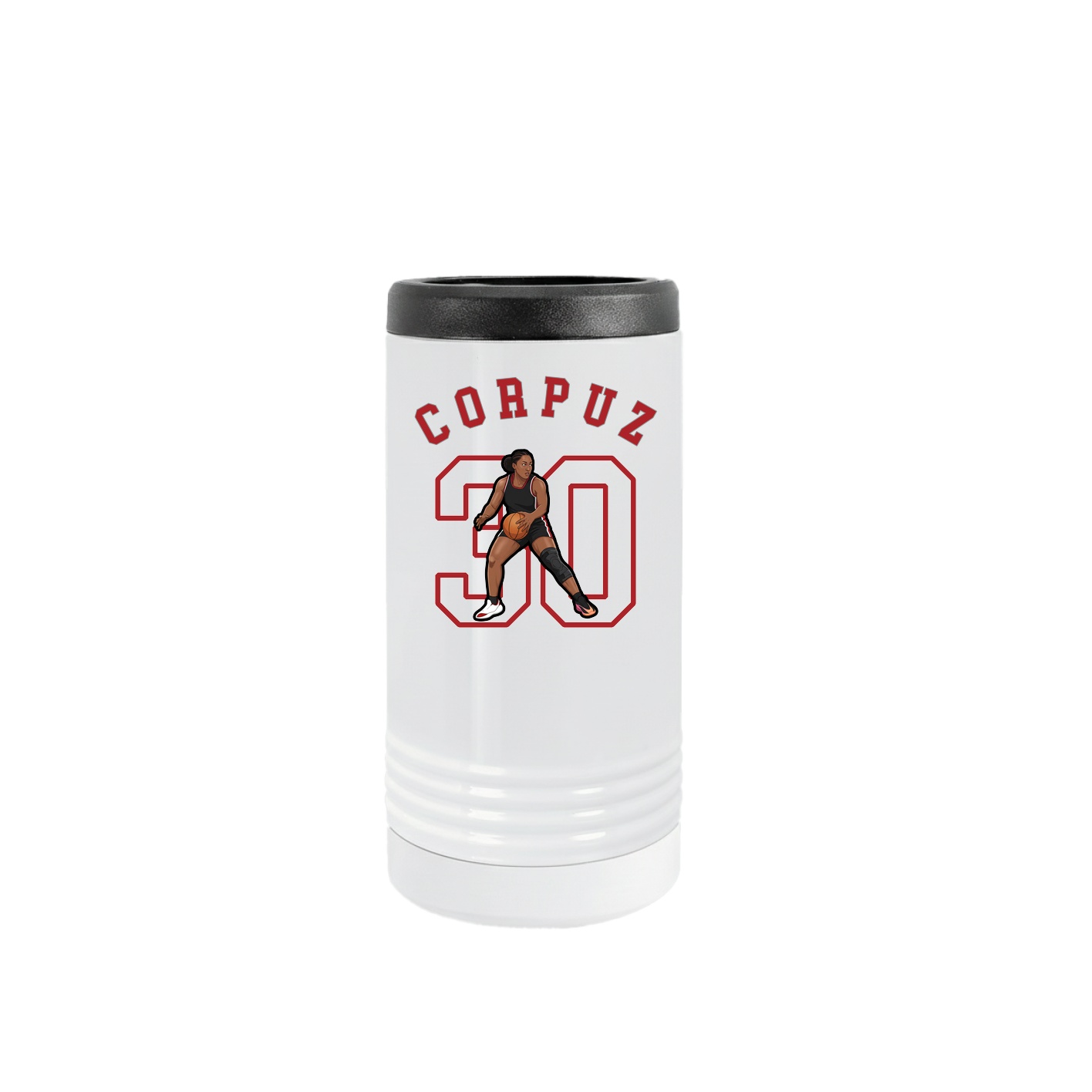 Slim Beverage Holder — Shirsey Arch in White