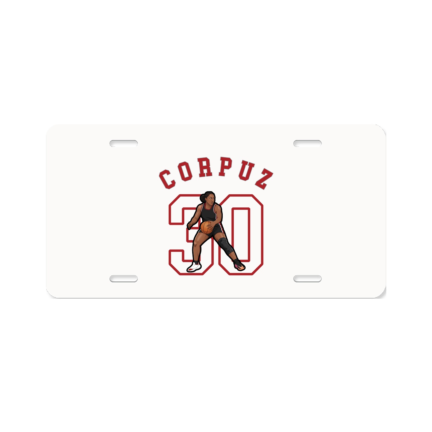 License Plate — Shirsey Arch in Classic
