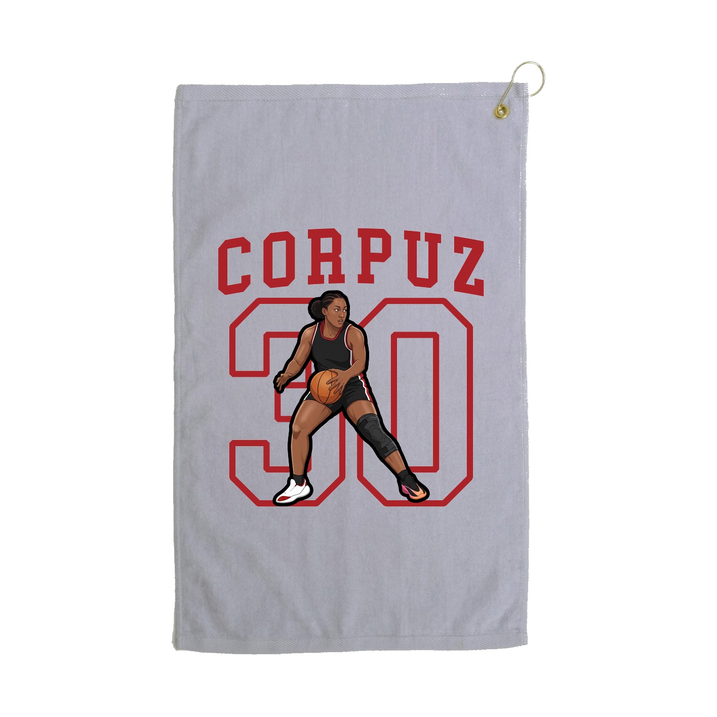 Golf Towel — Shirsey in Grey
