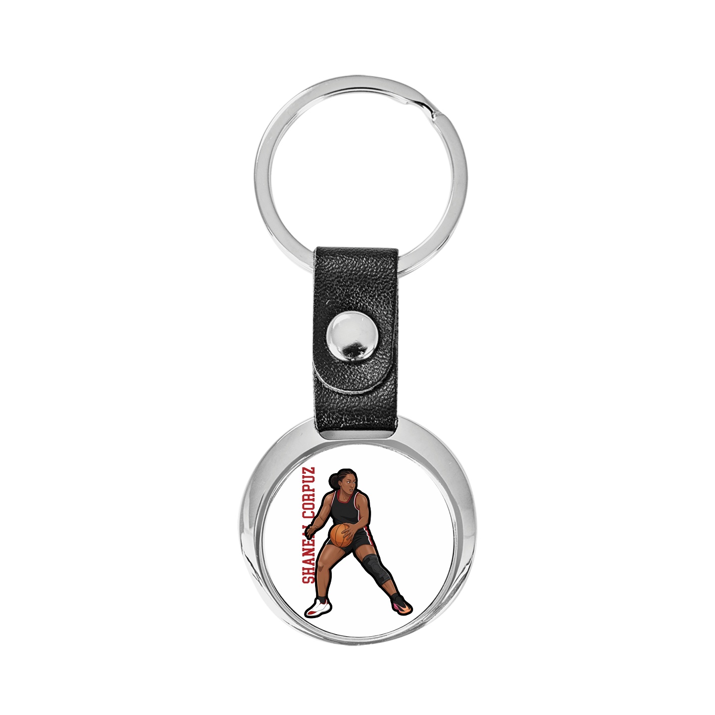 Key Chain — Name Vertical in Classic