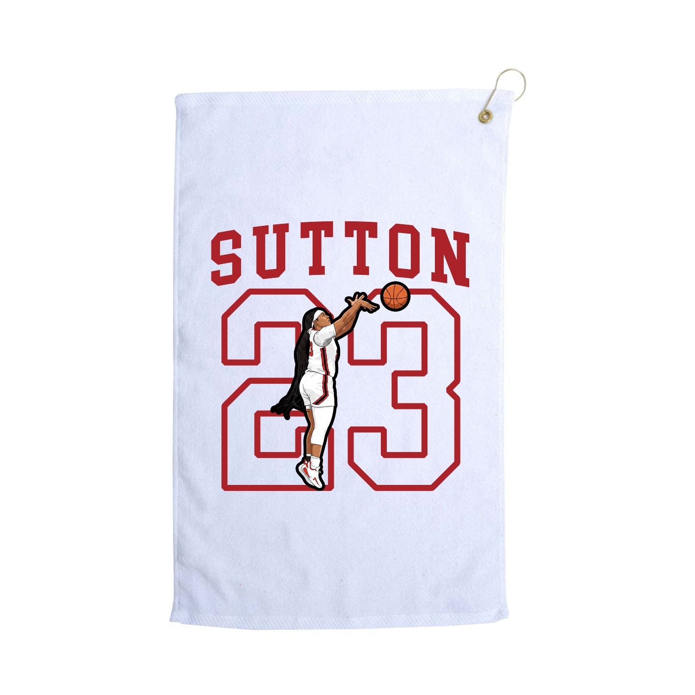 Golf Towel — Shirsey in White