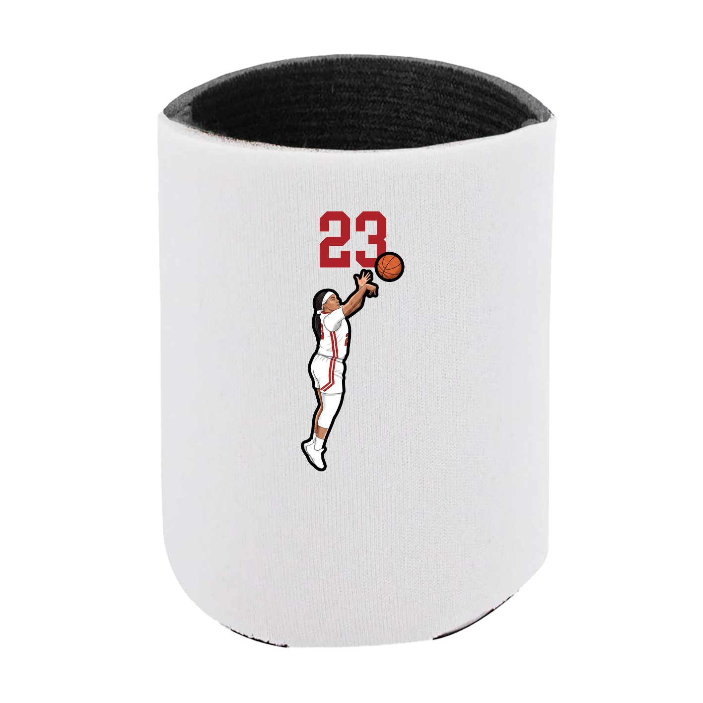Can Holder — Number Top in White