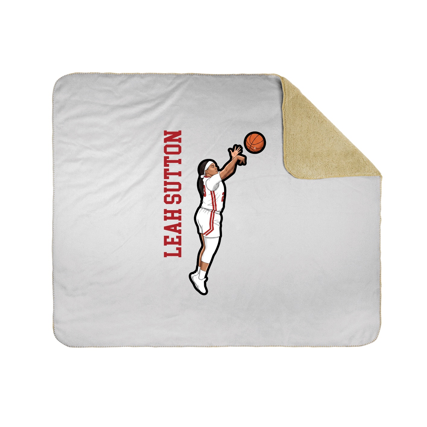 50x60 Sherpa Lined Throw Blanket