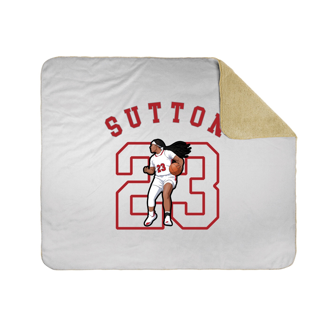 Throw Blanket — Shirsey Arch in White