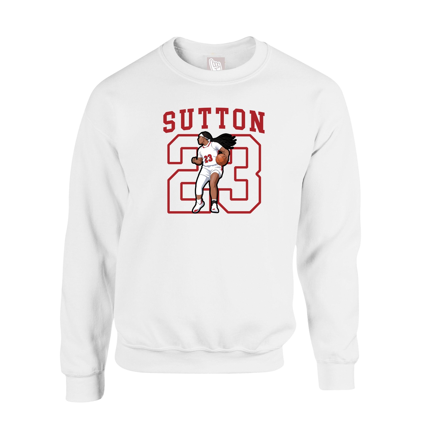 Fleece Crew — Shirsey in White
