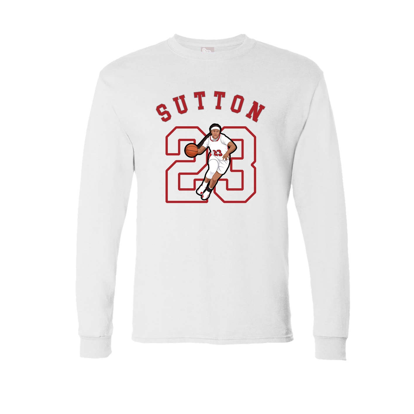 Long Sleeve Tee — Shirsey Arch in White