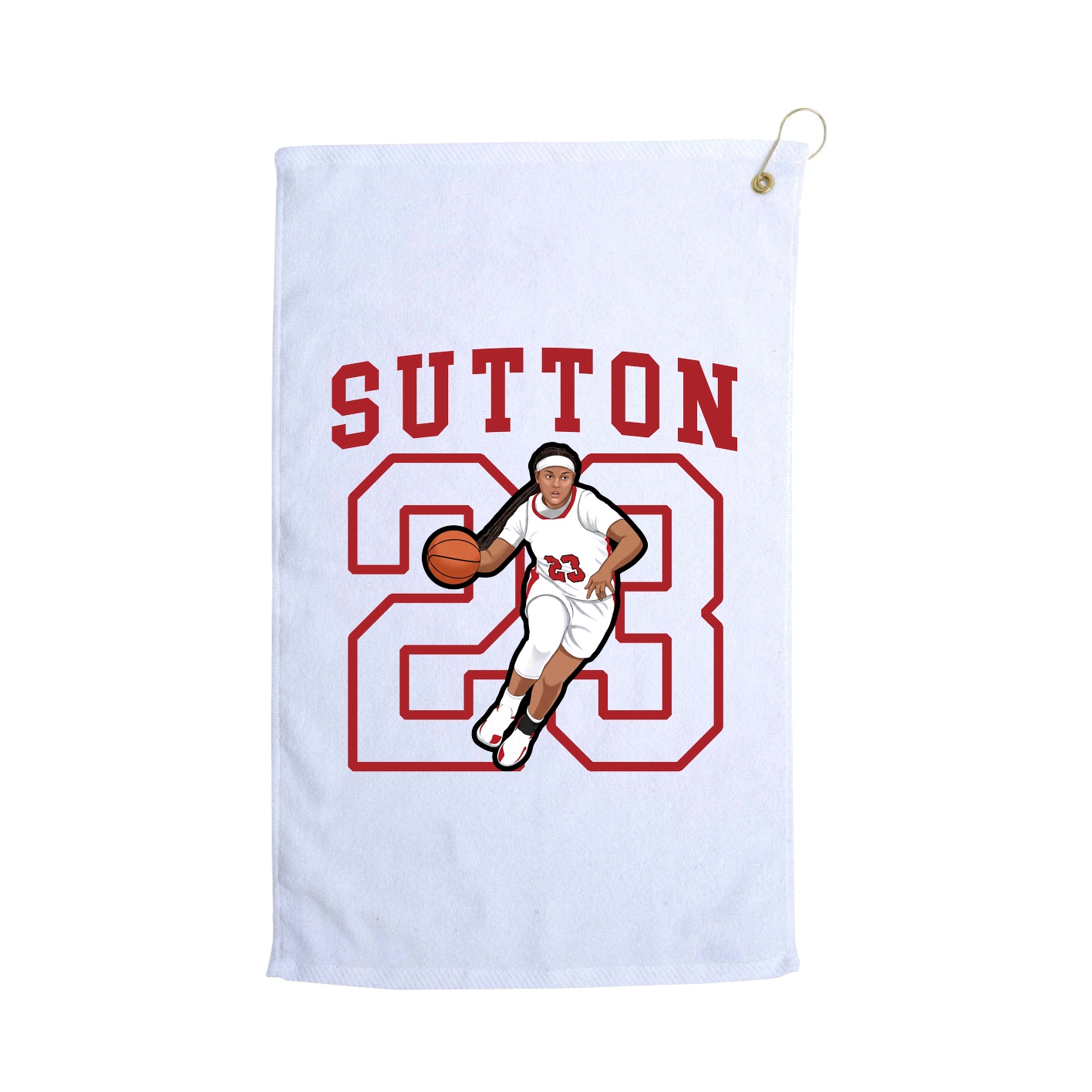 Golf Towel — Shirsey in White