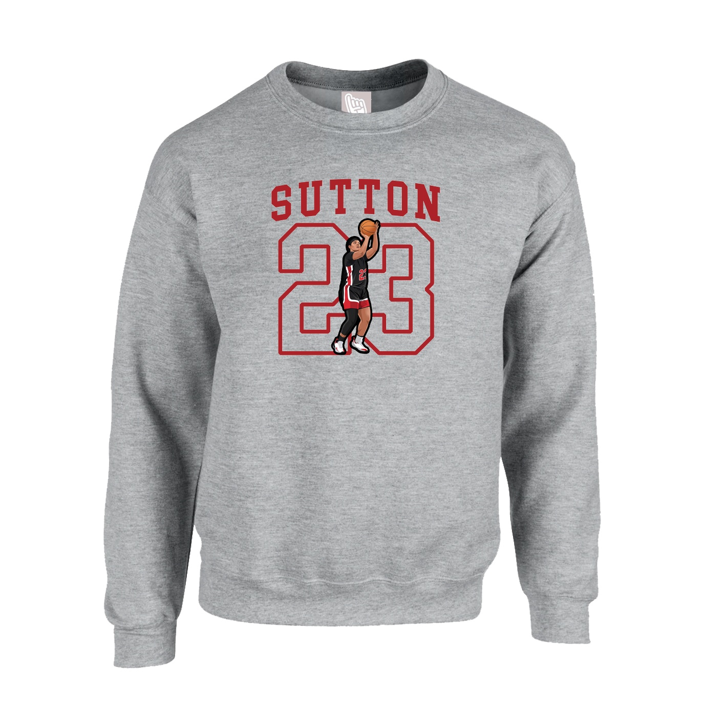 Fleece Crew — Shirsey in Grey
