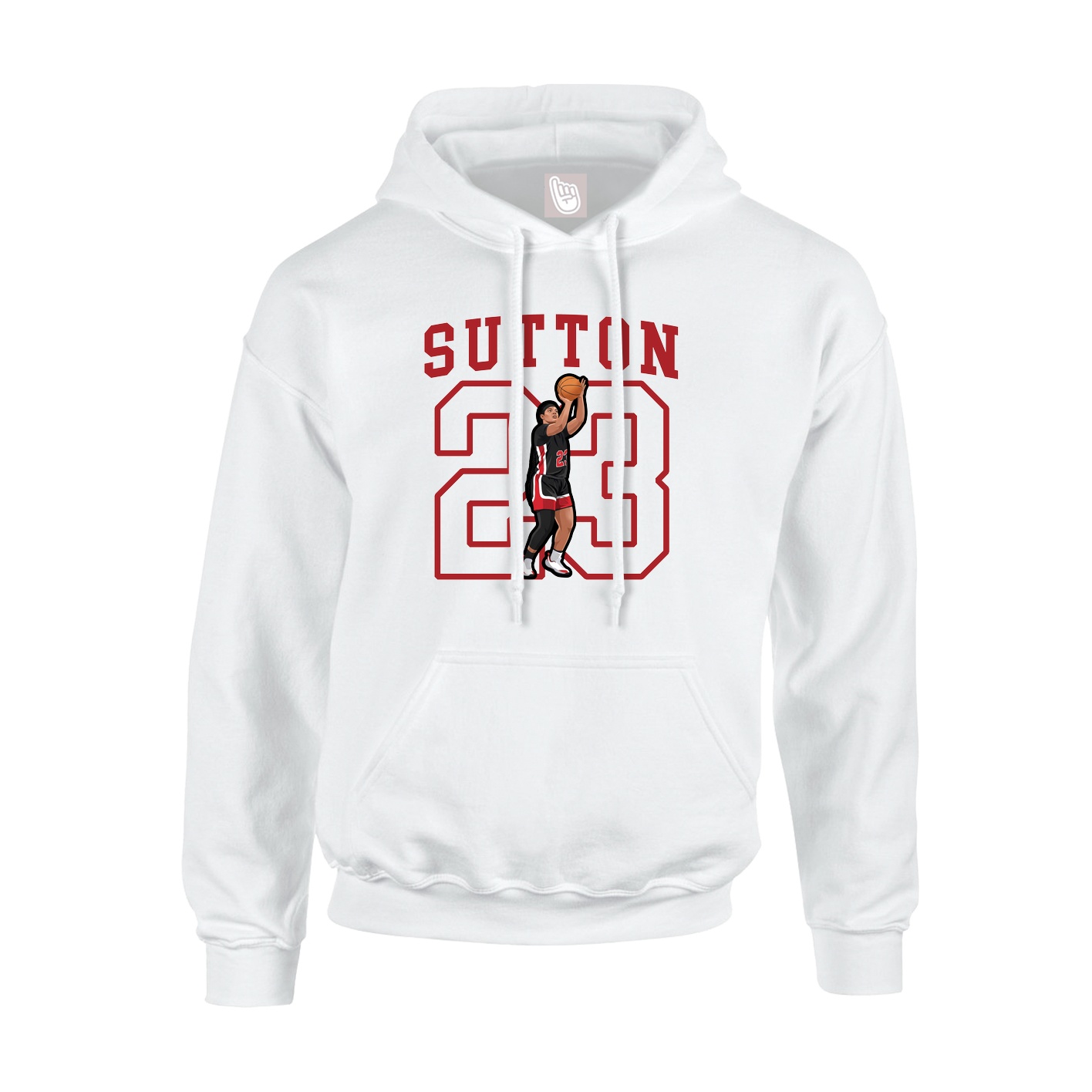 Youth Hoodie — Shirsey in White