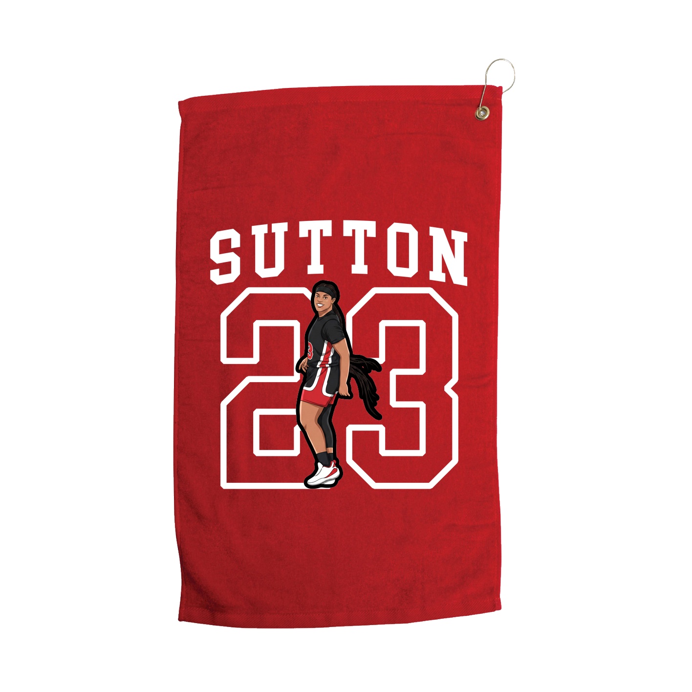 Golf Towel — Shirsey in Red