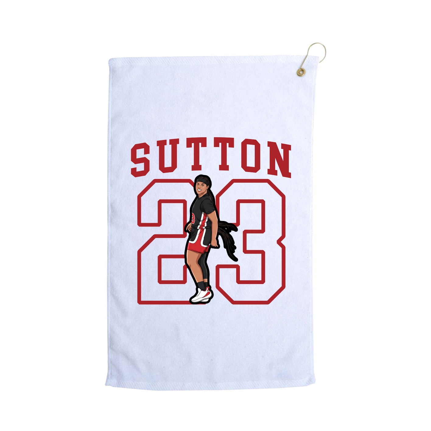 Golf Towel — Shirsey in White